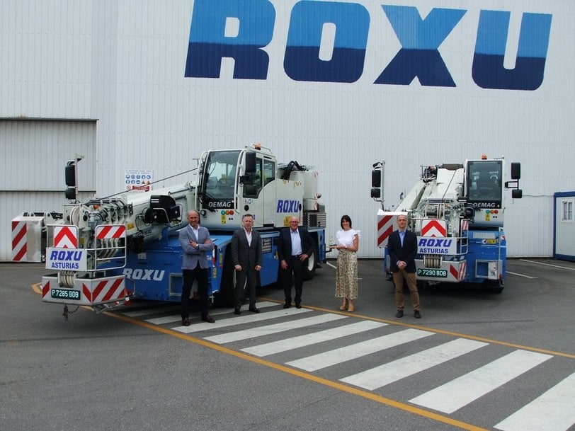 Grúas Roxu takes delivery of two new Demag AC 45 City cranes